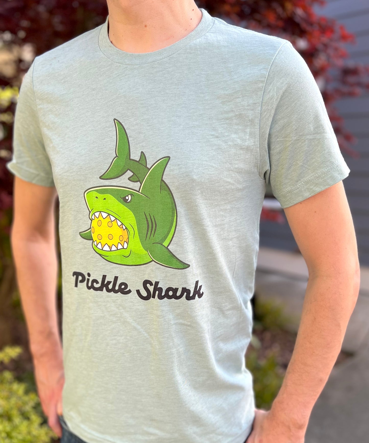 Pickle Shark Unisex t-shirt