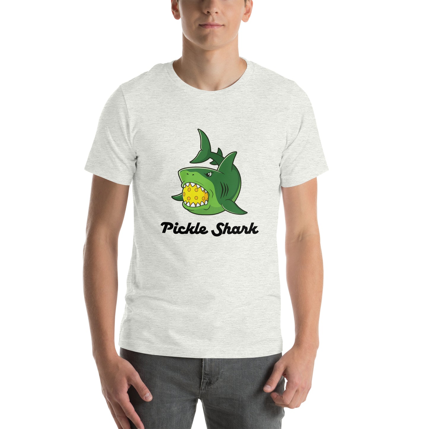 Pickle Shark Unisex t-shirt