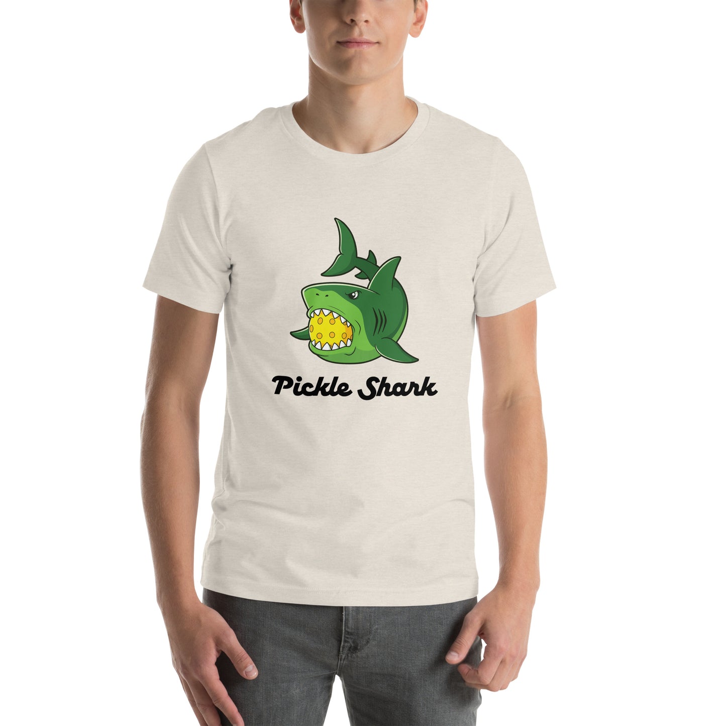 Pickle Shark Unisex t-shirt