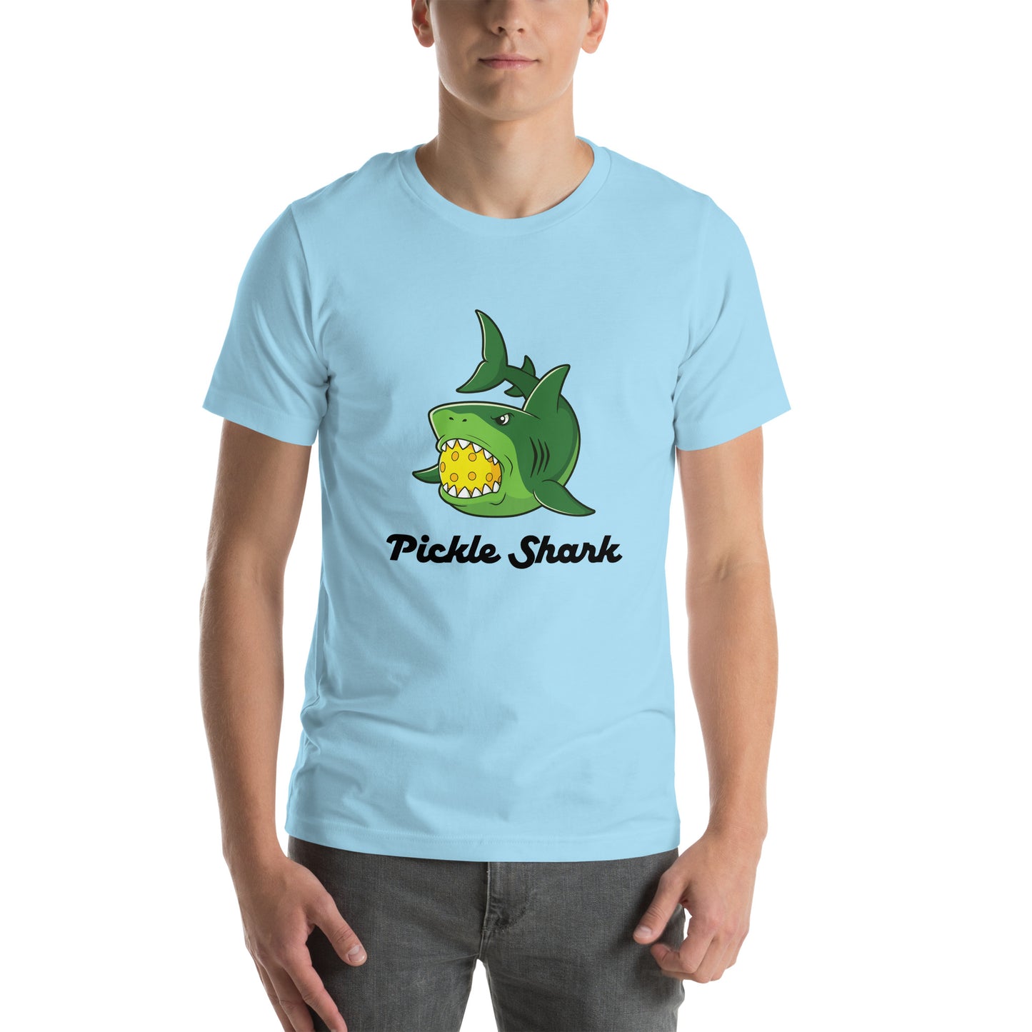 Pickle Shark Unisex t-shirt