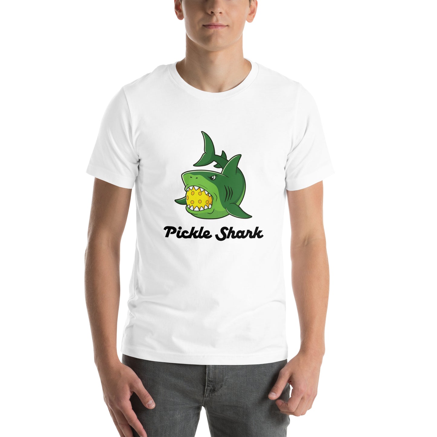 Pickle Shark Unisex t-shirt