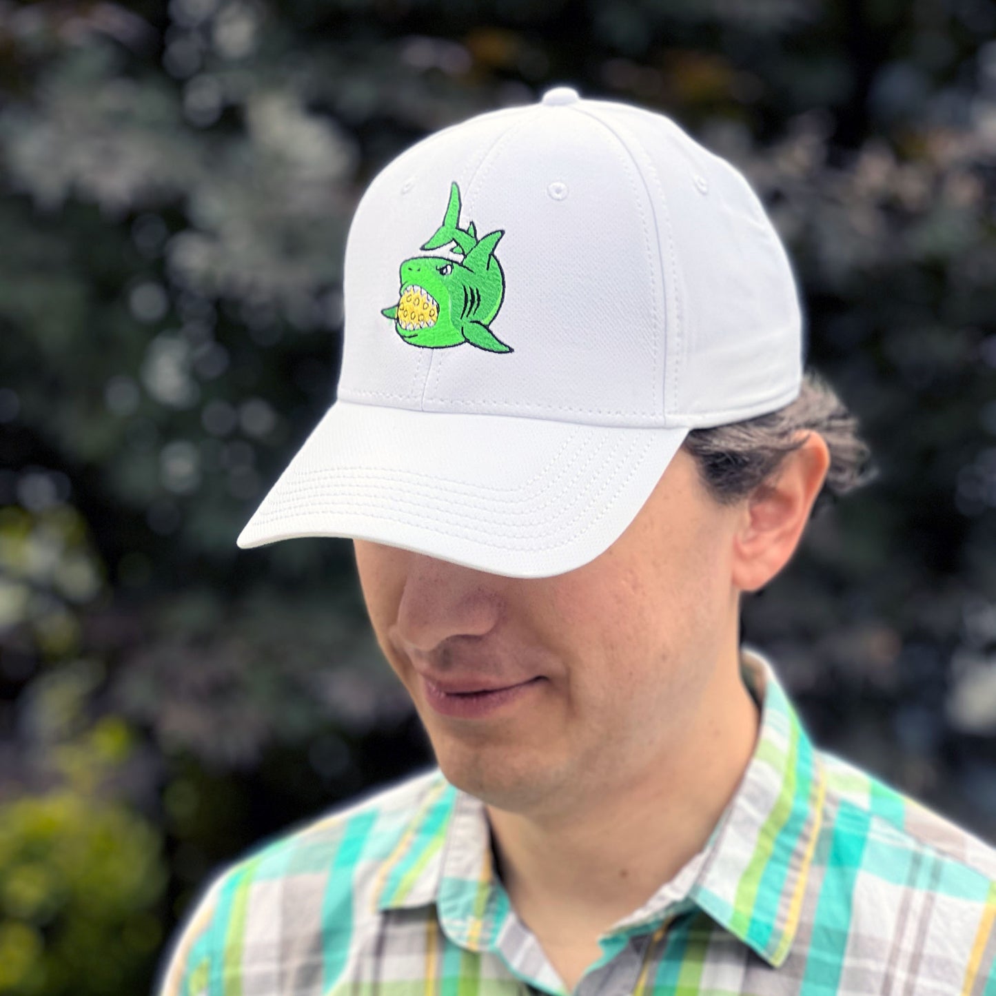 Pickle Shark 6 Panel Low Profile Baseball Cap (unisex)